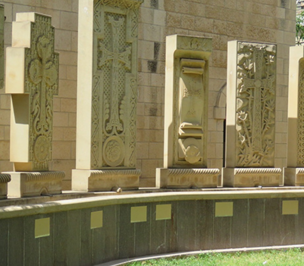 Khachkar cross-stones