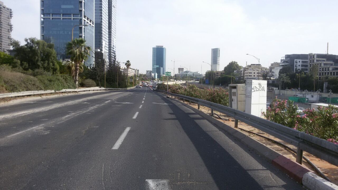 Modern Tel Aviv skyline