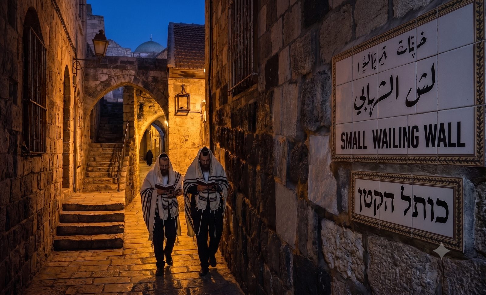 The lane leading to HaKotel HaKatan, the Little Western Wall