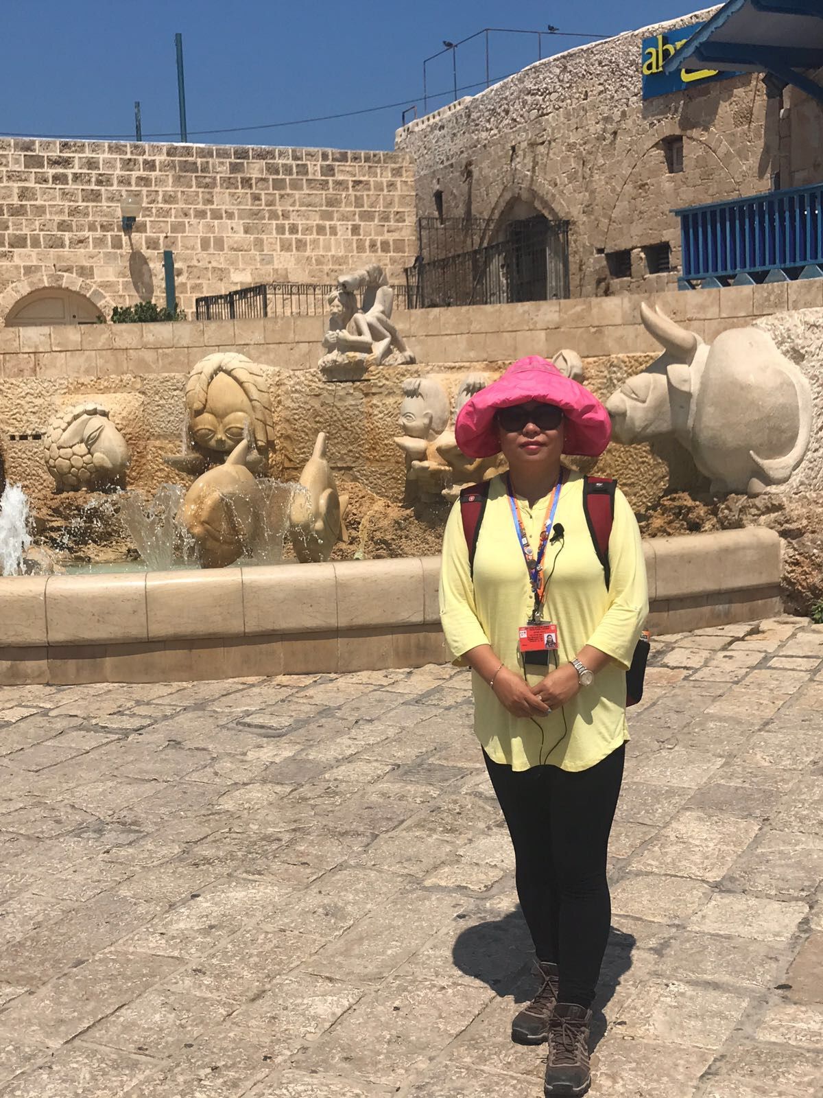 מזרקת גלי המזלות ביפו העתיקה